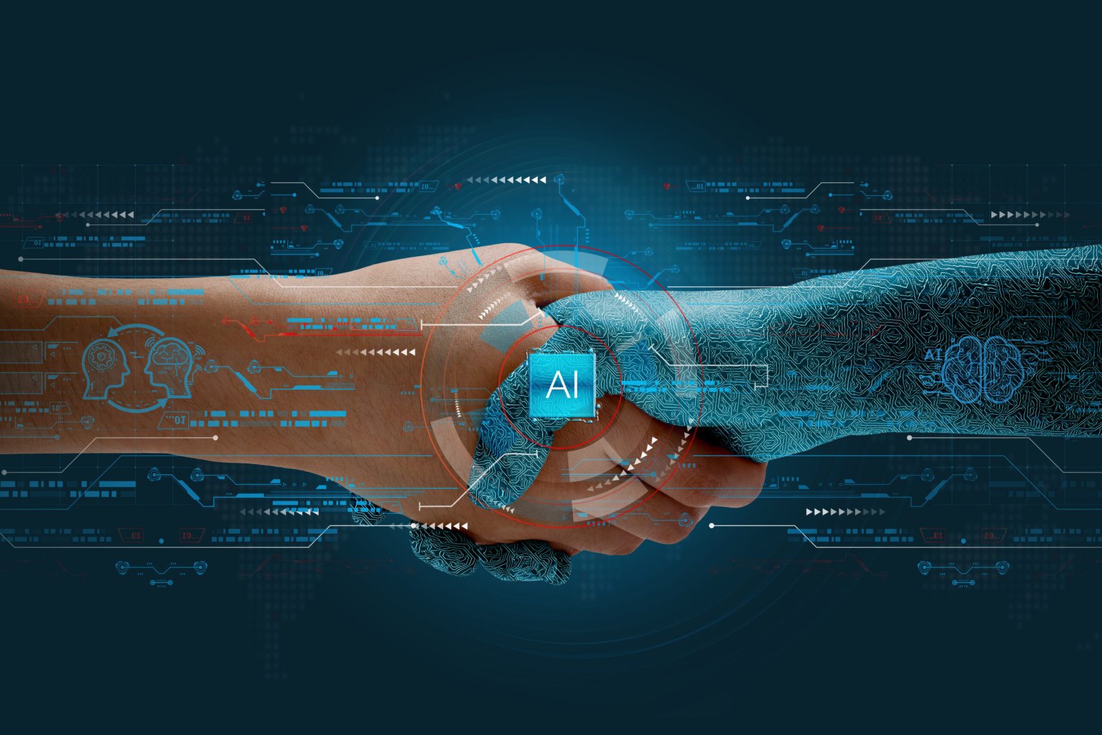 Human and AI collaboration